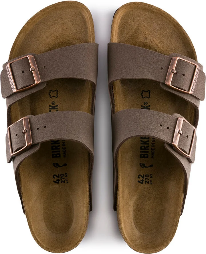 BIRKENSTOCK Arizona Womens Mocha Sandals - Image 2