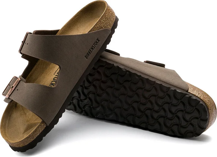 BIRKENSTOCK Arizona Womens Mocha Sandals - Image 3