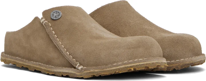 Birkenstock Beige Narrow Zermatt 365 Slip-on Loafers - Image 4