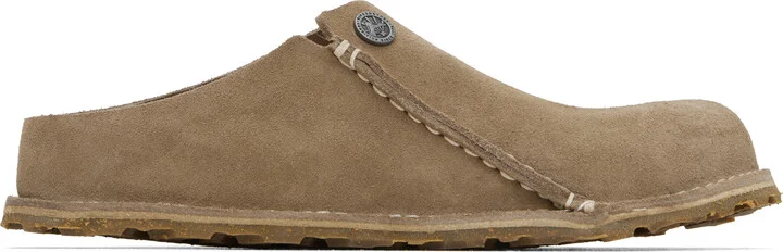 Birkenstock Beige Narrow Zermatt 365 Slip-on Loafers