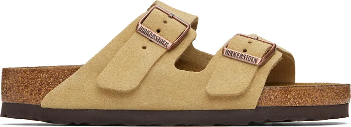 Birkenstock Beige Regular Arizona Sandals