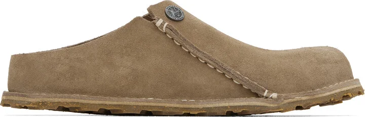 Gray Taupe Suede