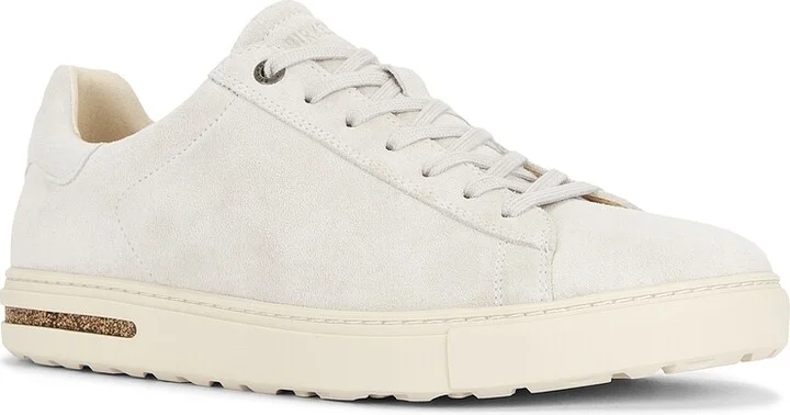 BIRKENSTOCK Bend Suede Sneakers in White - Image 2