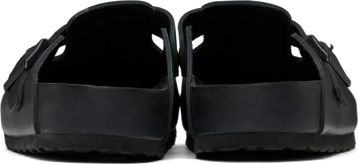 Birkenstock Black Boston Exquisite Loafers - Image 2