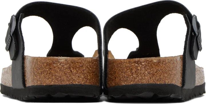 Birkenstock Black Gizeh Sandals - Image 2