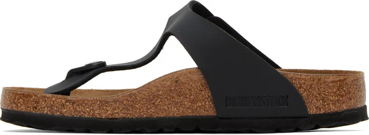 Birkenstock Black Gizeh Sandals - Image 3