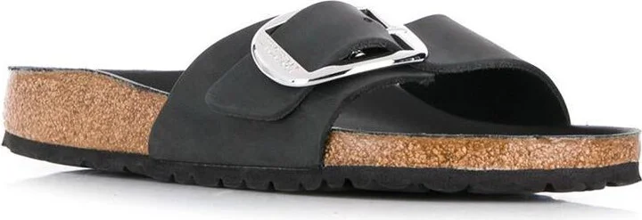 Birkenstock Black 'Madrid' Slide With One Strap - Image 2