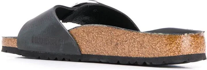 Birkenstock Black 'Madrid' Slide With One Strap - Image 3