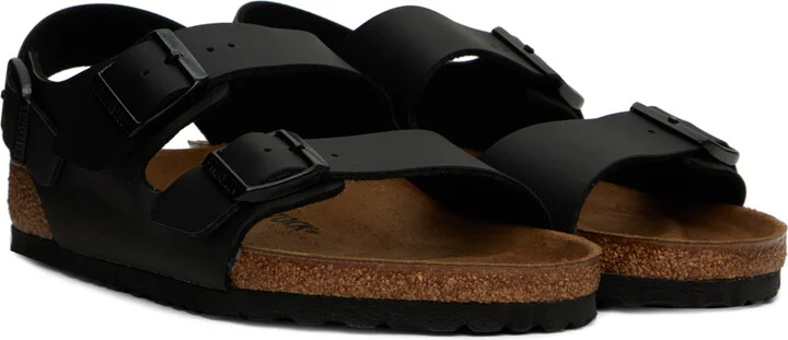 Birkenstock Black Milano Sandals - Image 4