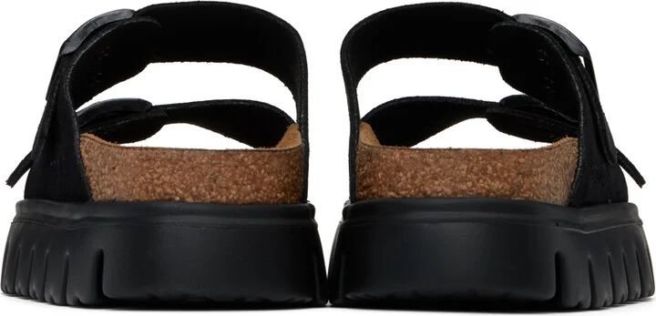 Birkenstock Black Narrow Papillio Arizona Platform Sandals - Image 2
