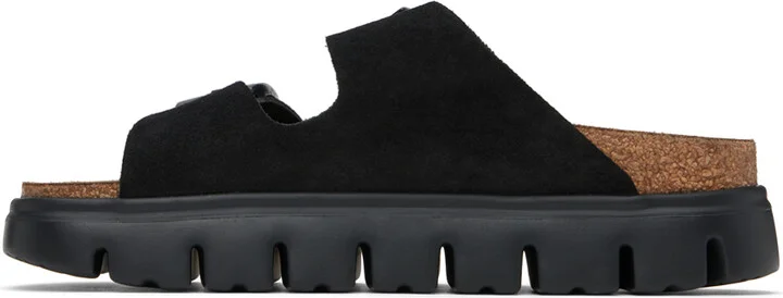 Birkenstock Black Narrow Papillio Arizona Platform Sandals - Image 3