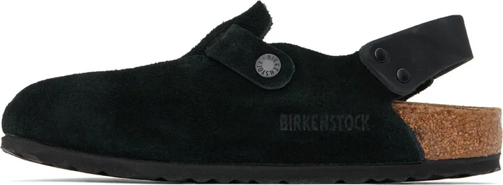 Birkenstock Black Narrow Tokio II Slip-On Loafers - Image 3