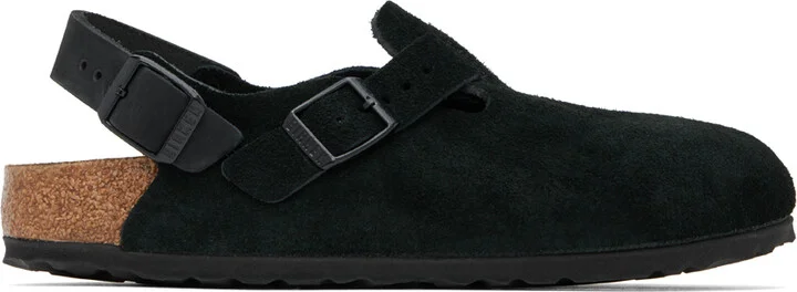 Birkenstock Black Narrow Tokio II Slip-On Loafers