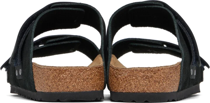 Birkenstock Black Narrow Uji Sandals - Image 2
