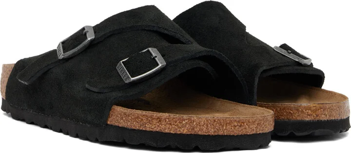 Birkenstock Black Narrow Zürich Sandals - Image 4