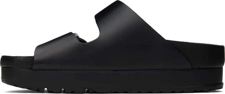 Birkenstock Black Papillio Edition Narrow Arizona Flex Platform Sandals - Image 3