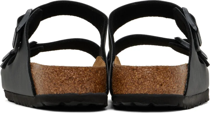 Birkenstock Black Regular Arizona Sandals - Image 2