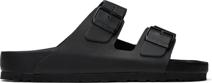 Birkenstock Black Regular Arizona Sandals