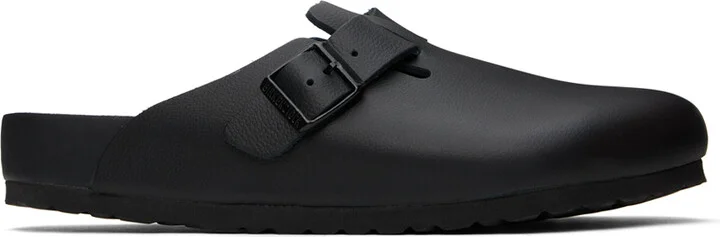 Birkenstock Black Regular Boston Loafers