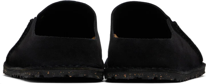 Birkenstock Black Regular Zermatt 365 Suede Leather Loafers - Image 2