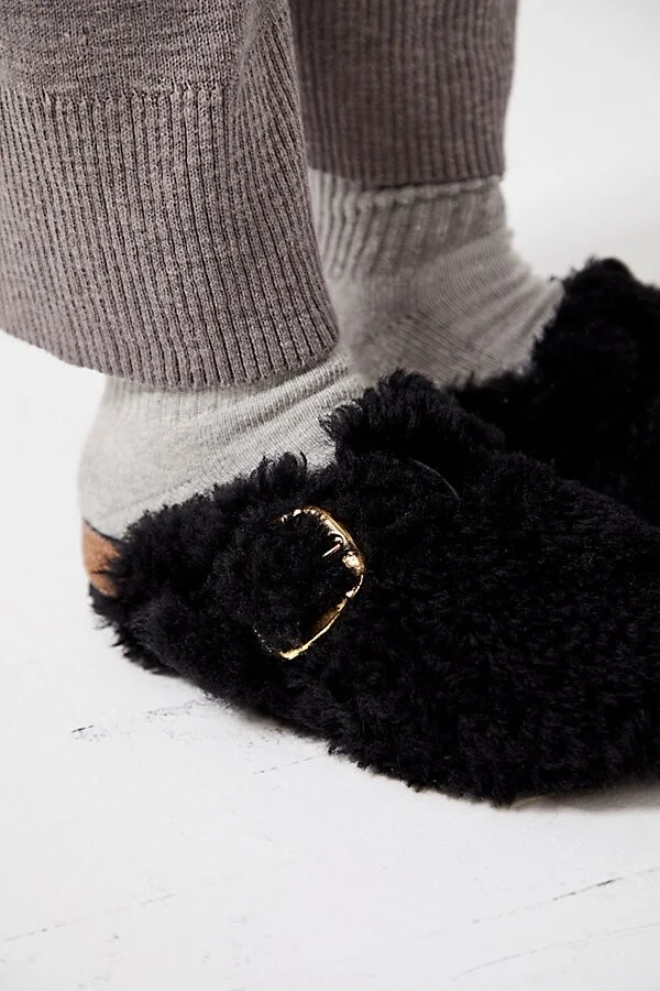 Birkenstock Boston Big Buckle Teddy Shearling Clogs - Image 2