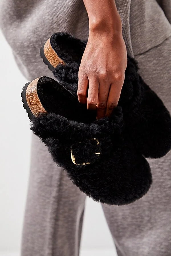 Birkenstock Boston Big Buckle Teddy Shearling Clogs - Image 3