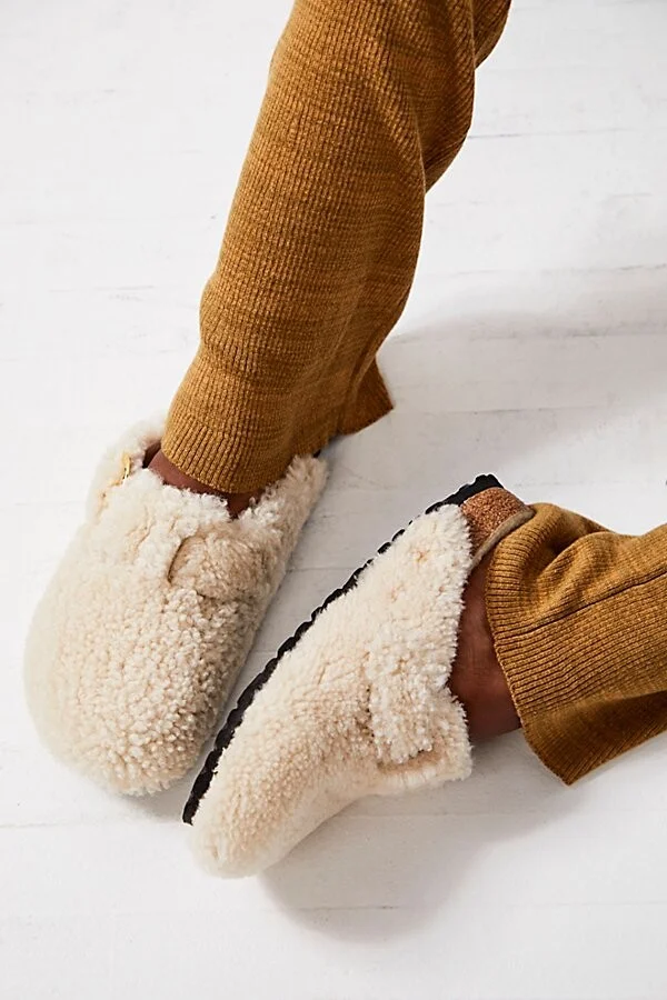Birkenstock Boston Big Buckle Teddy Shearling Clogs - Image 2