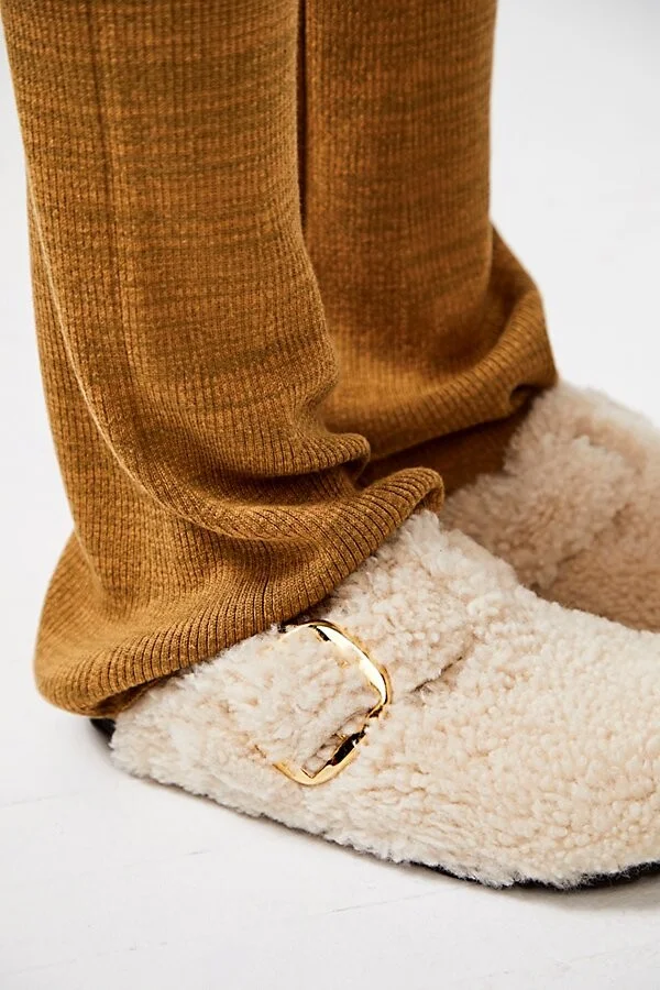 Birkenstock Boston Big Buckle Teddy Shearling Clogs - Image 3