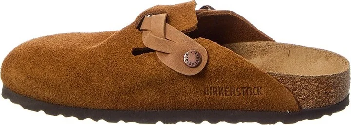 Birkenstock Boston Braided Narrow Suede Clog - Image 2