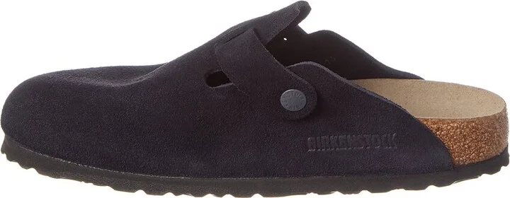 Birkenstock Boston Bs Narrow Suede Clog - Image 2