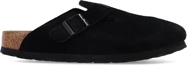 Birkenstock Boston Buckle Detailed Mules