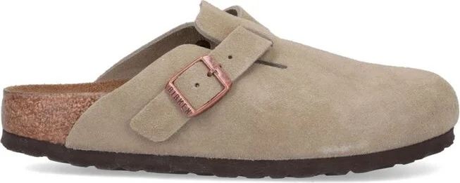 Birkenstock Boston Buckle-Strap Fastened Mules