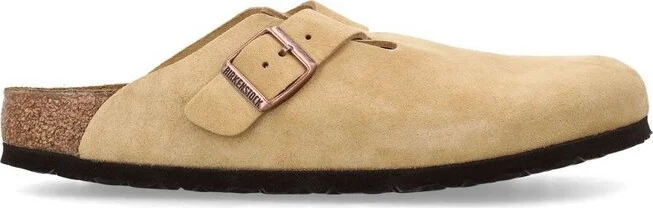 Birkenstock Boston Buckled Slip-On Sandals
