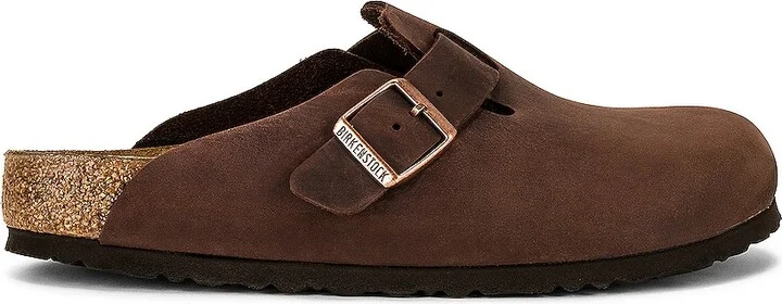BIRKENSTOCK Boston Clog in Brown