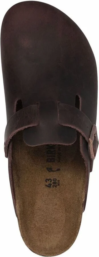 Birkenstock Boston Leather Slippers - Image 4