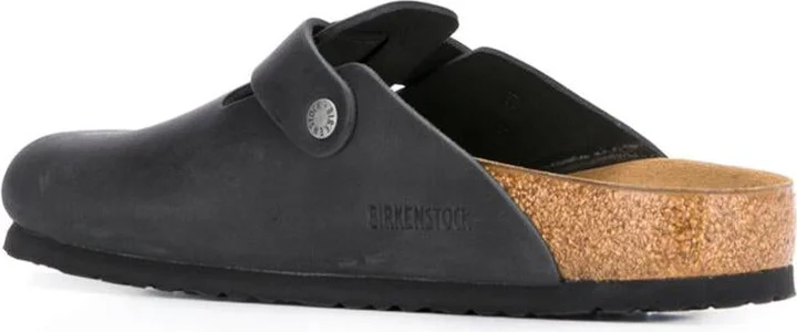 Birkenstock Boston Leather Slippers - Image 4