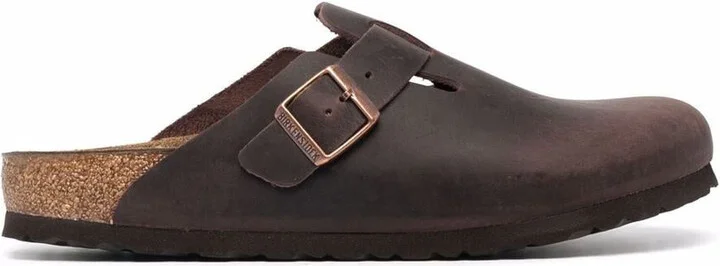 Birkenstock Boston Leather Slippers