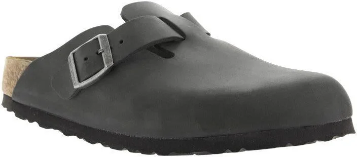 Birkenstock Boston - Oiled Leather Sabot - Image 2