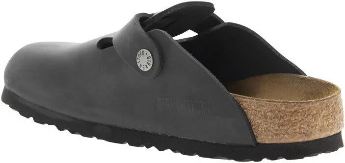 Birkenstock Boston - Oiled Leather Sabot - Image 3