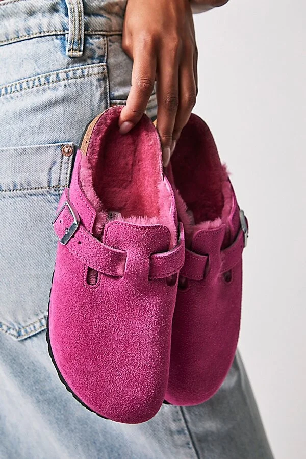 Birkenstock Boston Shearling Clogs - Image 3