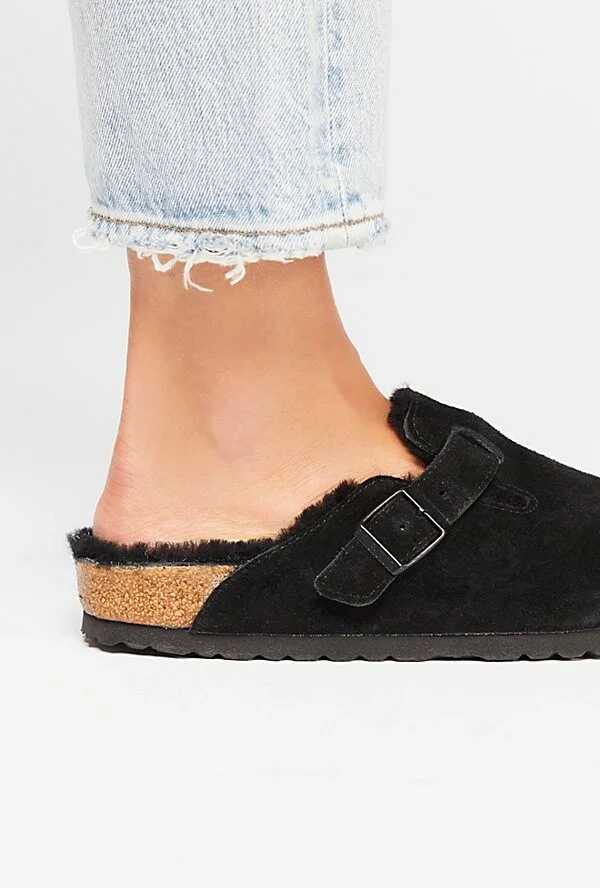 Birkenstock Boston Shearling Clogs - Image 3