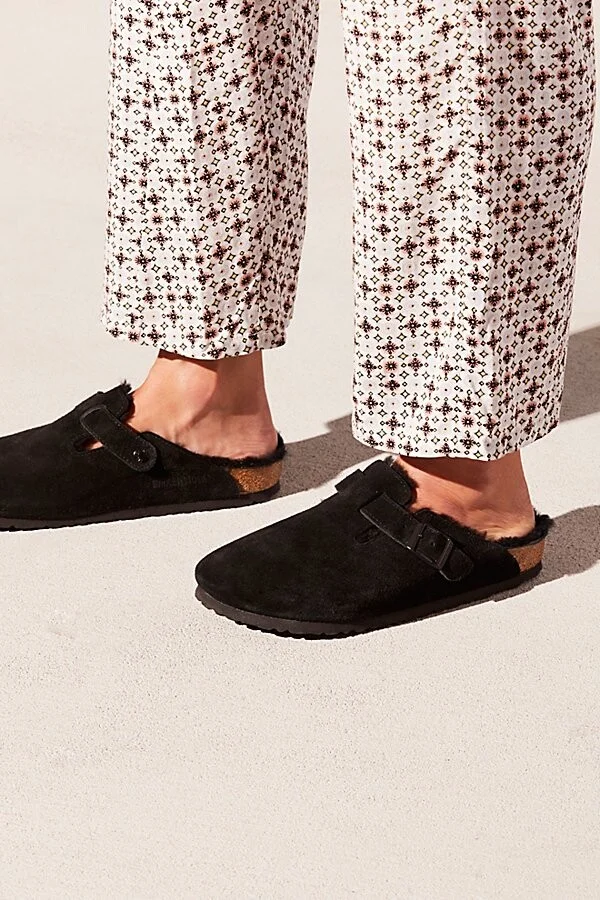 Birkenstock Boston Shearling Clogs