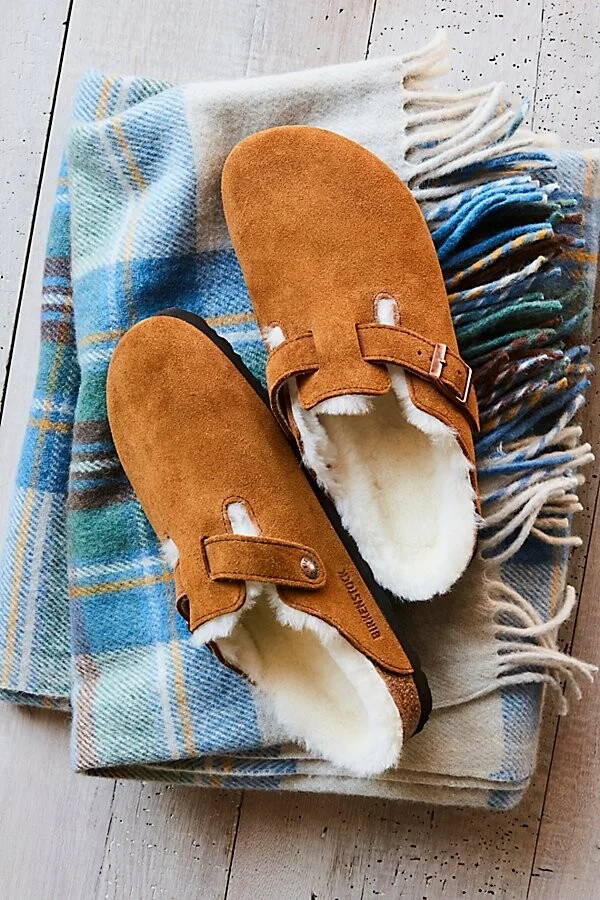 Birkenstock Boston Shearling Clogs