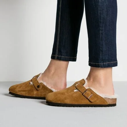 Birkenstock Boston Shearling Lined Narrow Shoe - Women's - Image 4
