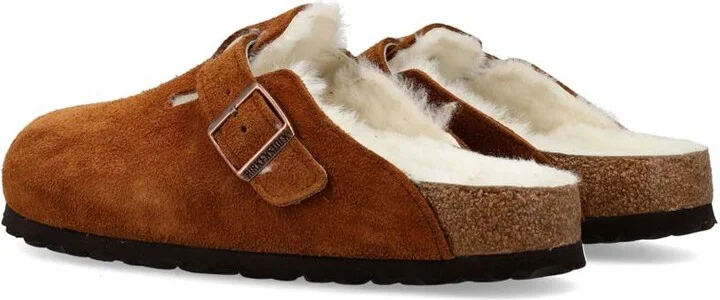 Birkenstock Boston Shearling Sandals - Image 4