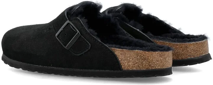 Birkenstock Boston Shearling Sandals - Image 4