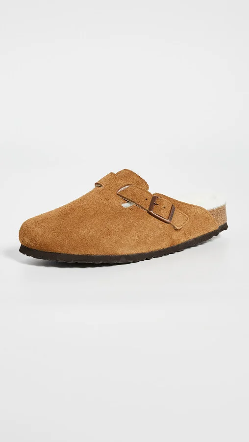 Birkenstock Boston Shearling Sandals - Image 2