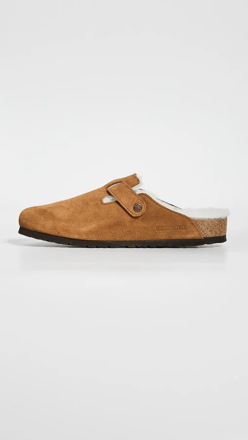 Birkenstock Boston Shearling Sandals - Image 6