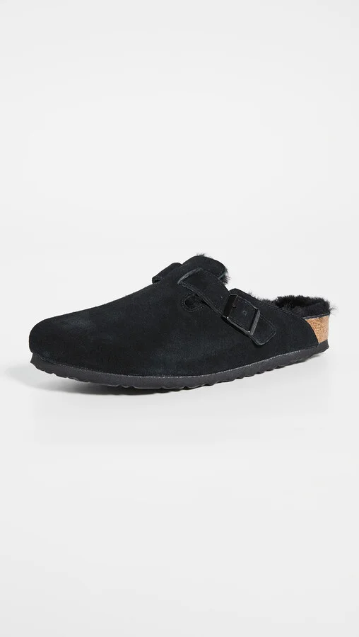 Birkenstock Boston Shearling Sandals - Image 2