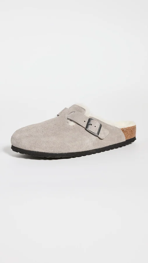 Birkenstock Boston Shearling Sandals - Image 3